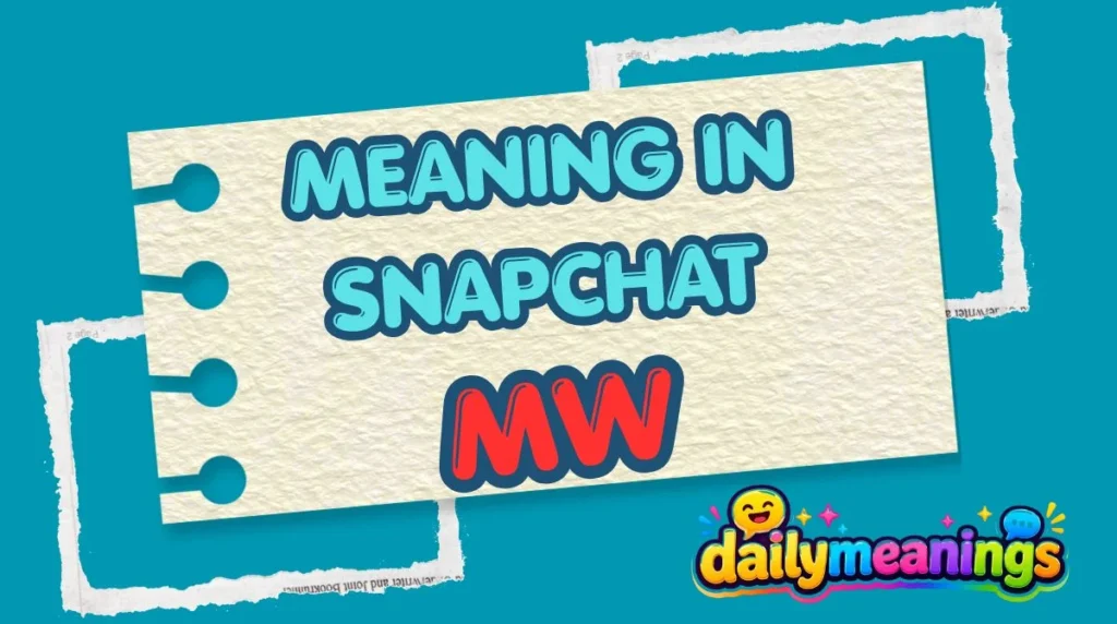 MW Meaning in Relationship