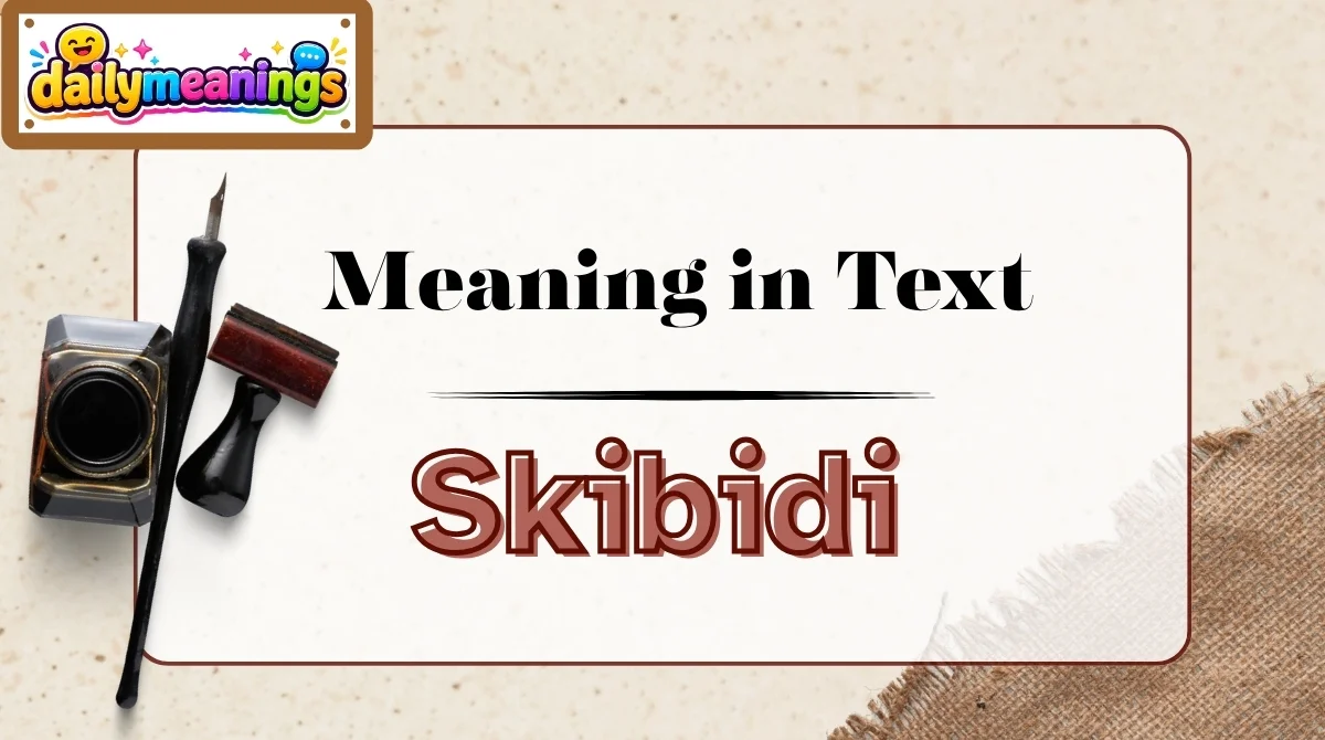 Skibidi Meaning Slang