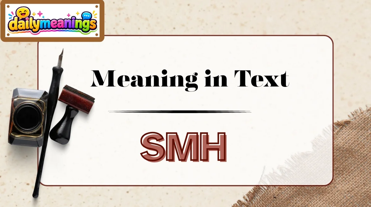 SMH Meaning in Text