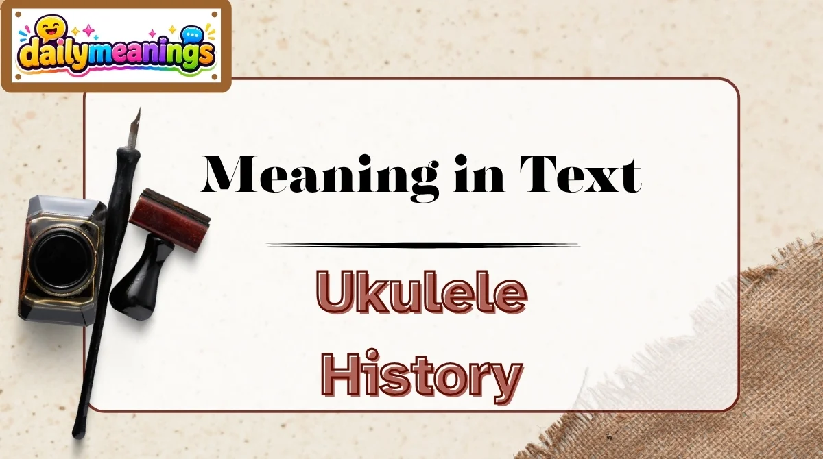 Ukulele History