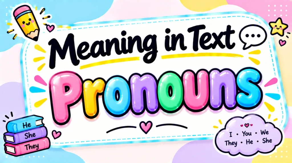 What Are Your Pronouns