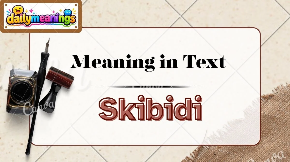 What Does Skibidi Mean