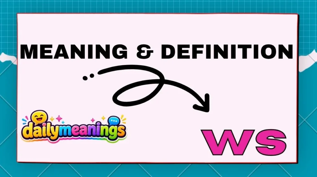 WS Meaning & Definition