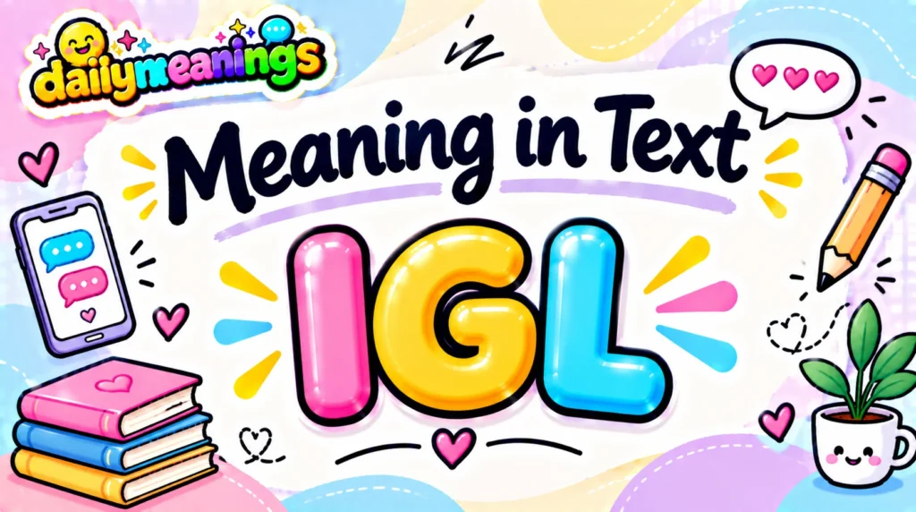IGL Meaning in Text