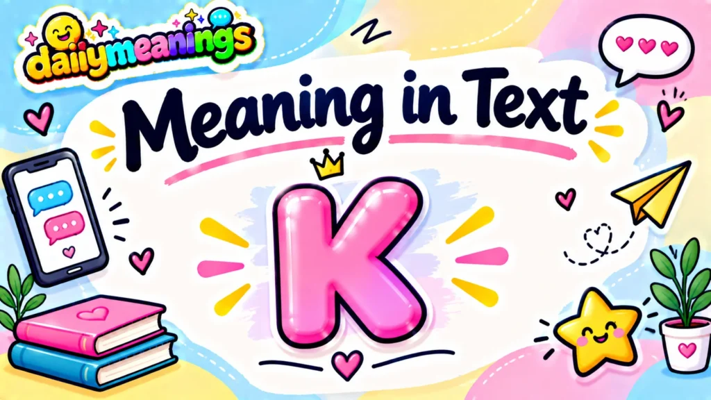 K Meaning in Text
