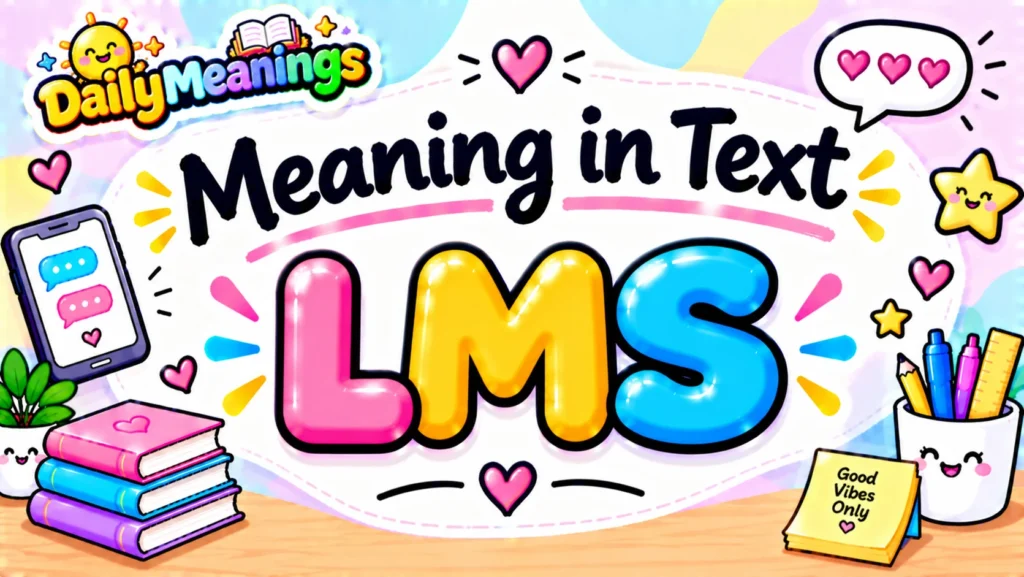 LMS Meaning in Text Slang