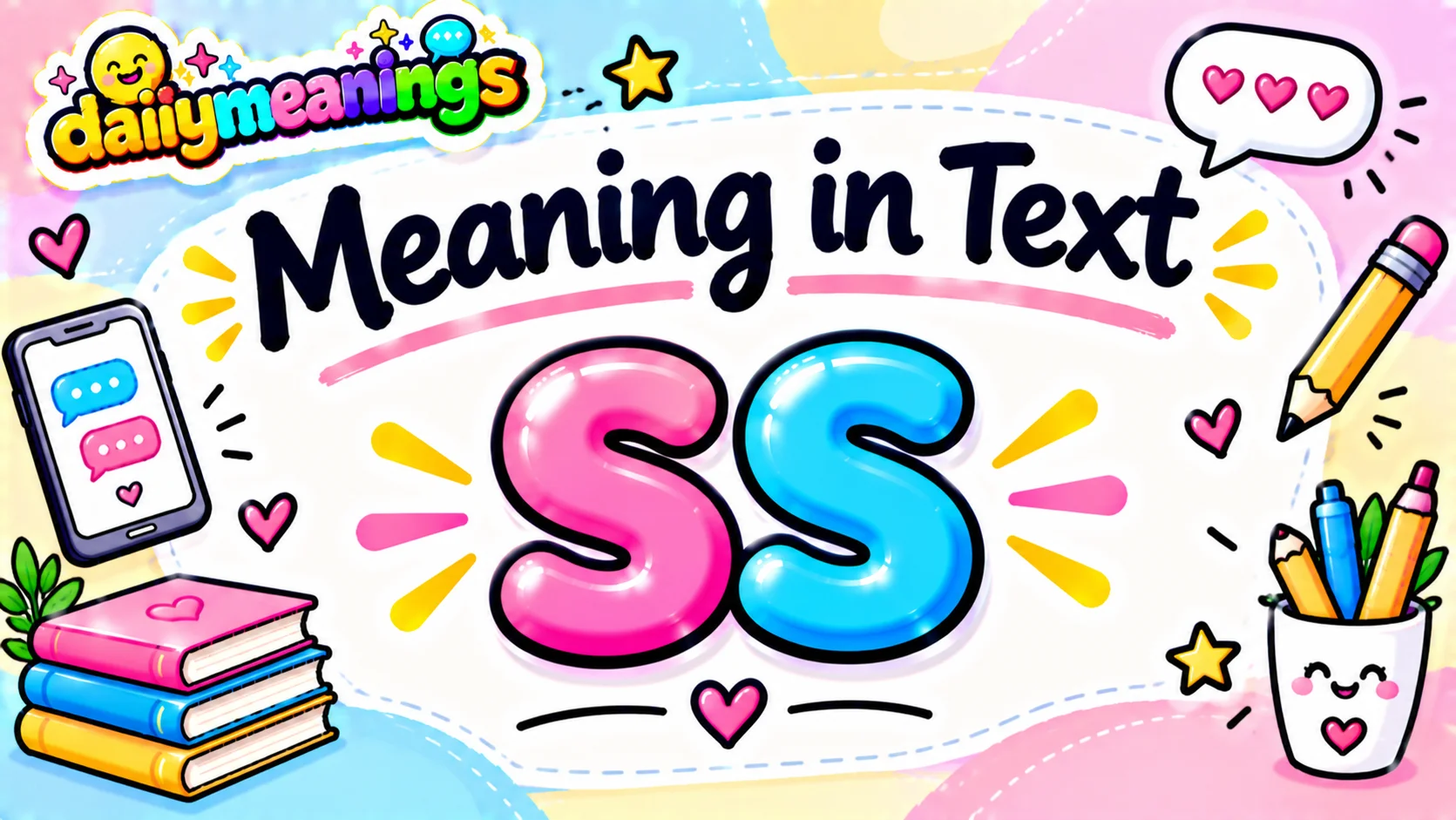 SS Meaning in Text